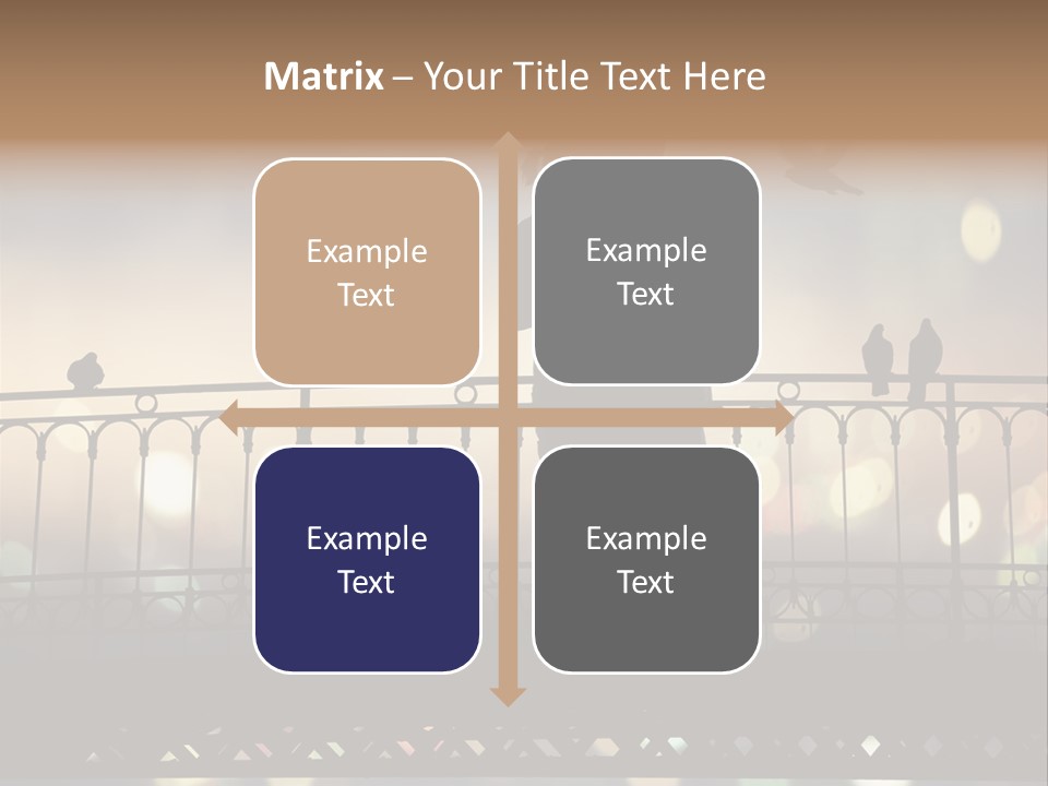 City Young Autumnal PowerPoint Template