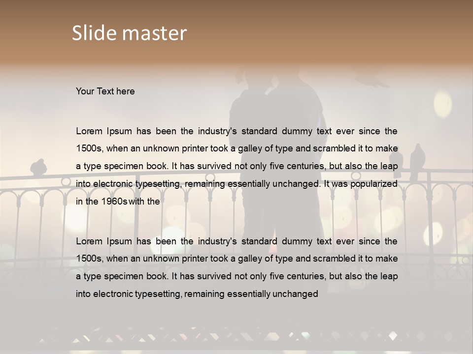 City Young Autumnal PowerPoint Template