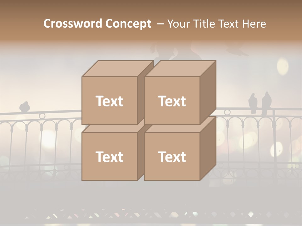 City Young Autumnal PowerPoint Template