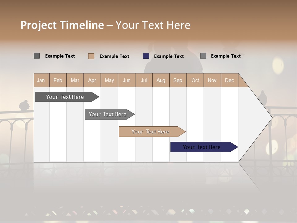 City Young Autumnal PowerPoint Template