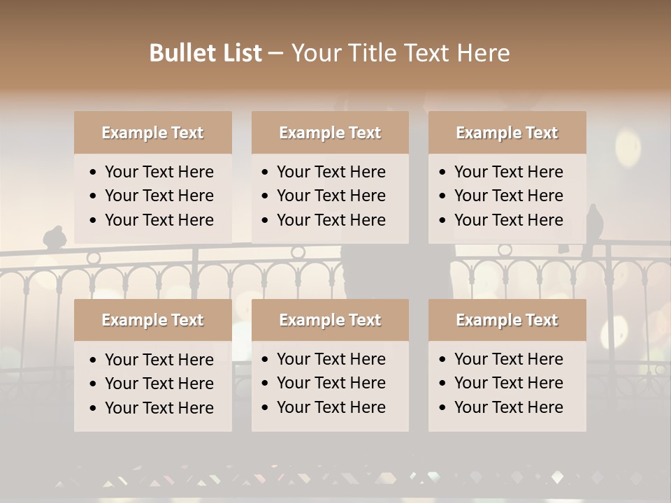 City Young Autumnal PowerPoint Template