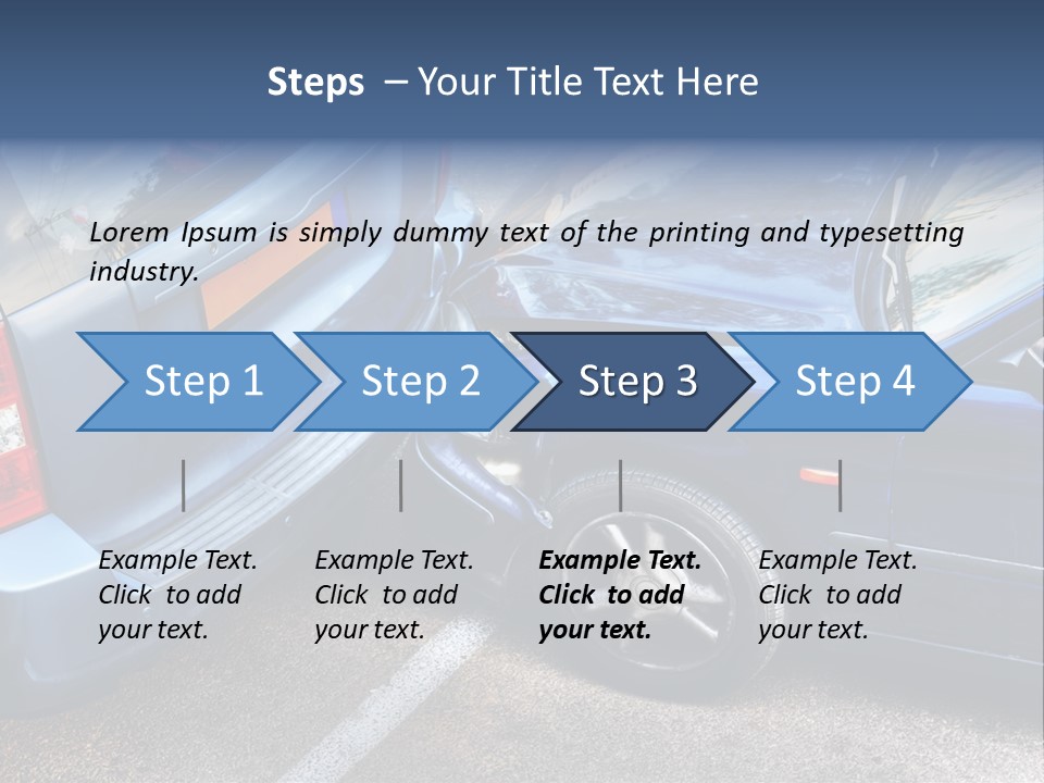 Dangerous Scrap Danger PowerPoint Template