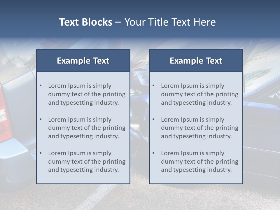 Dangerous Scrap Danger PowerPoint Template