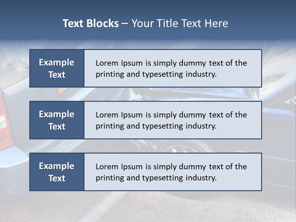 Dangerous Scrap Danger PowerPoint Template