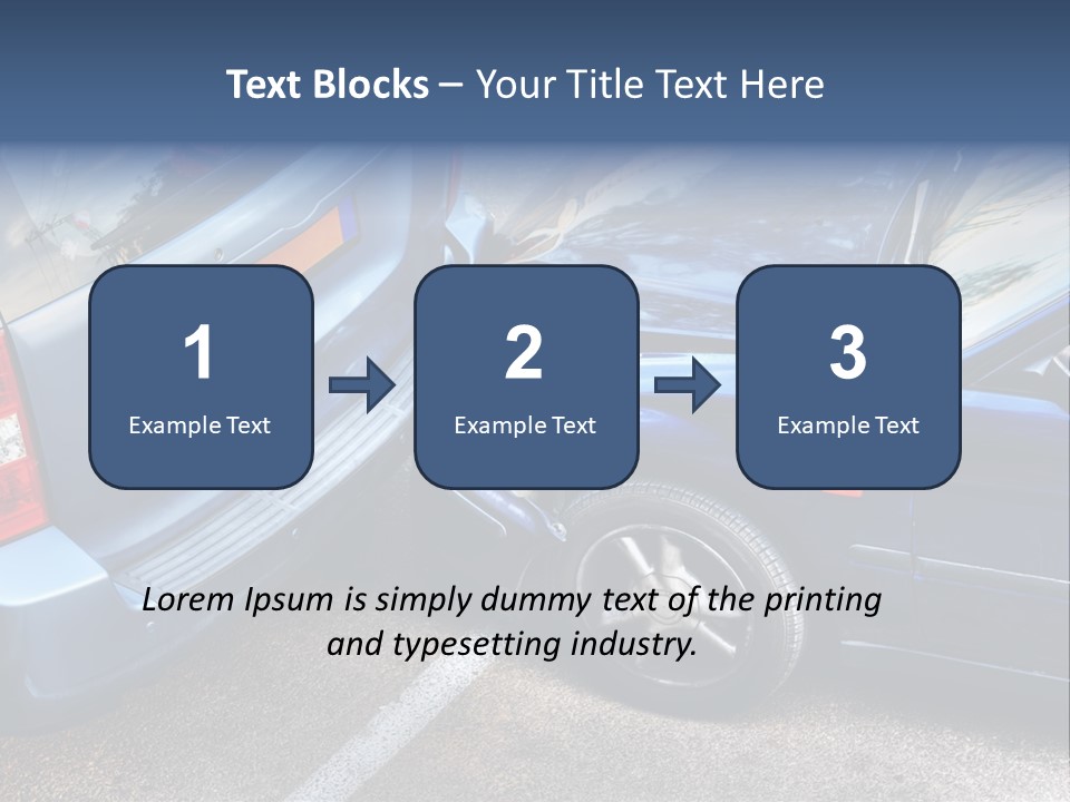 Dangerous Scrap Danger PowerPoint Template