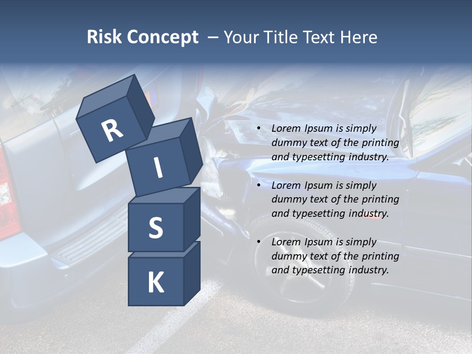 Dangerous Scrap Danger PowerPoint Template