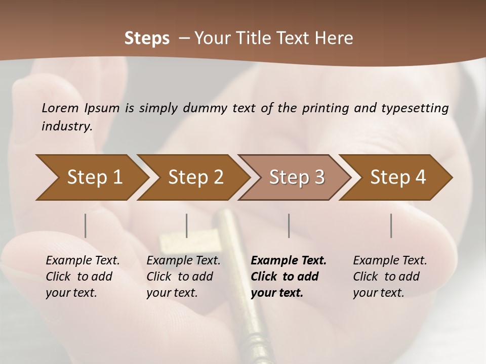 Estate Concept Trade PowerPoint Template