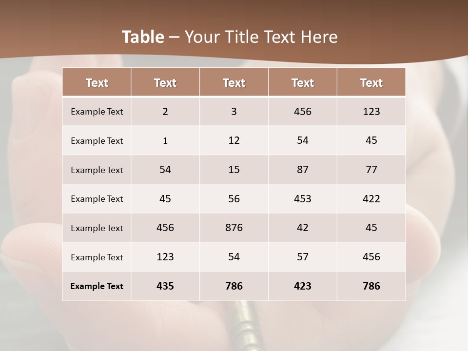 Estate Concept Trade PowerPoint Template