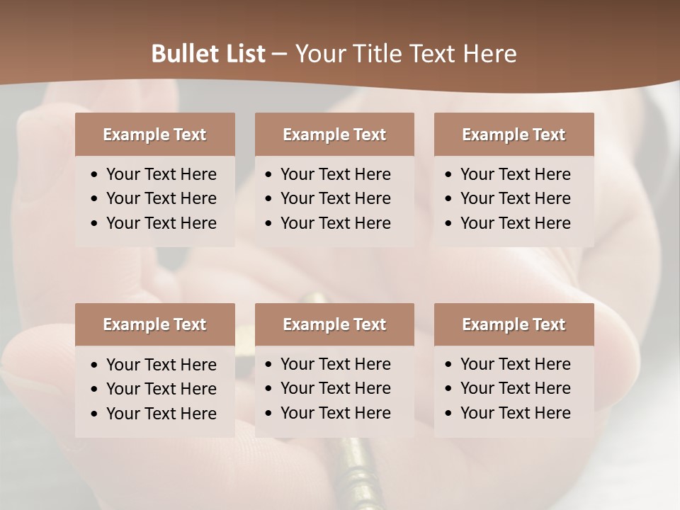 Estate Concept Trade PowerPoint Template