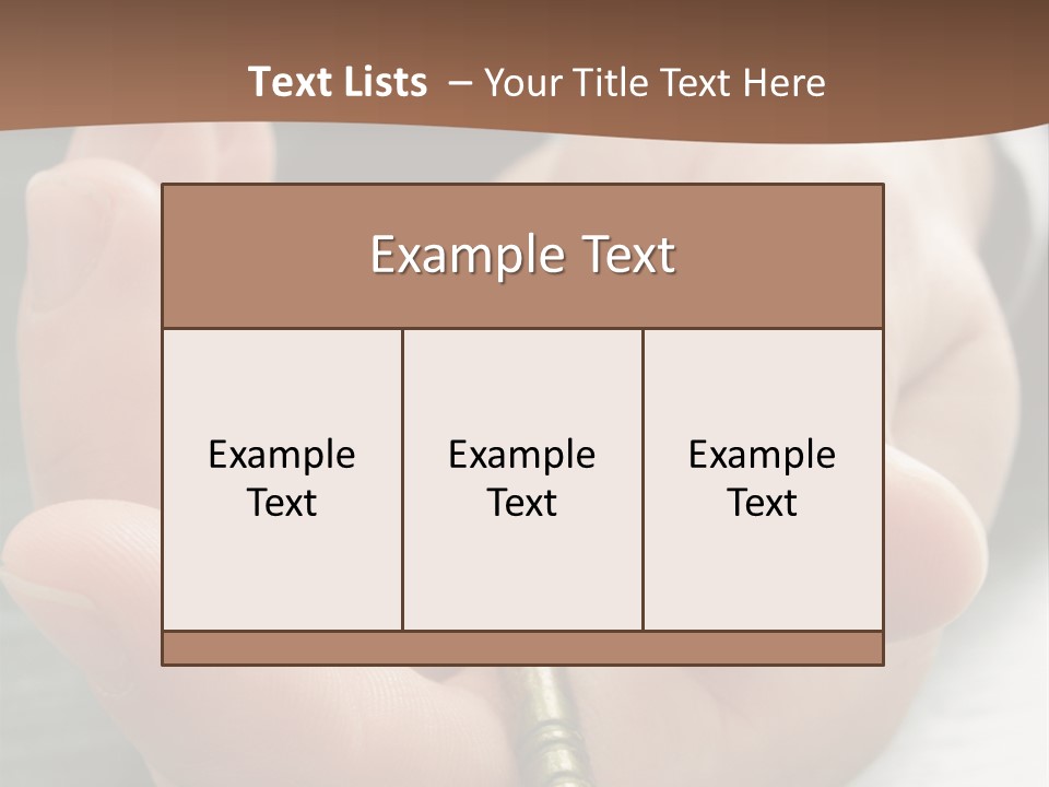 Estate Concept Trade PowerPoint Template