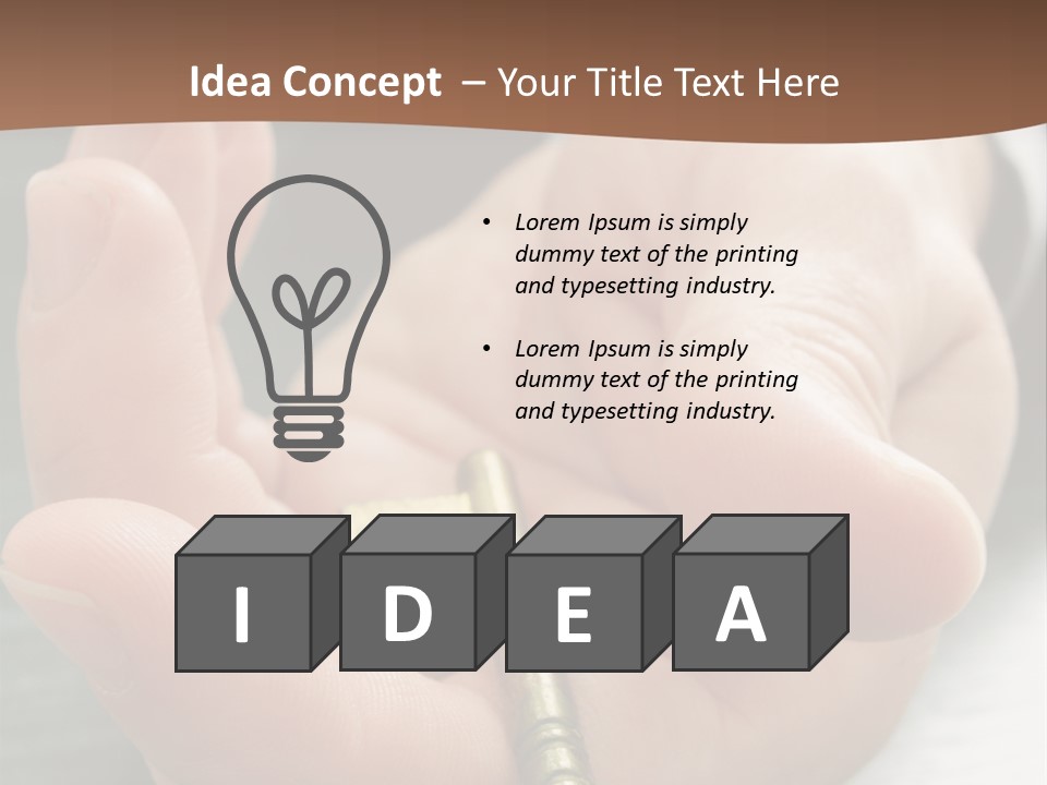 Estate Concept Trade PowerPoint Template