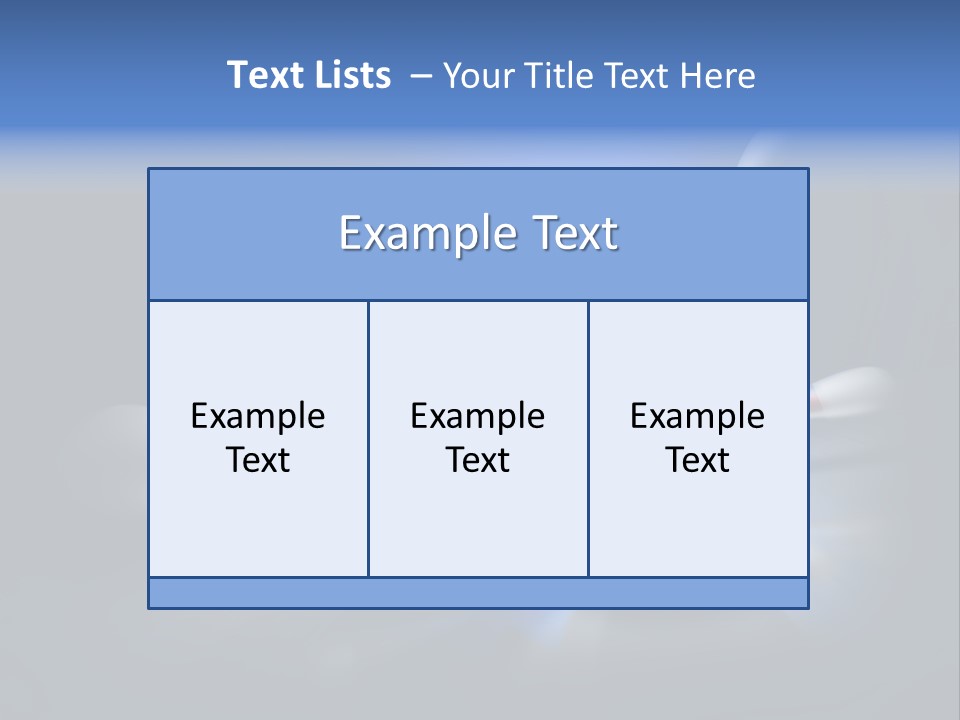 Competition Recreational Ten PowerPoint Template