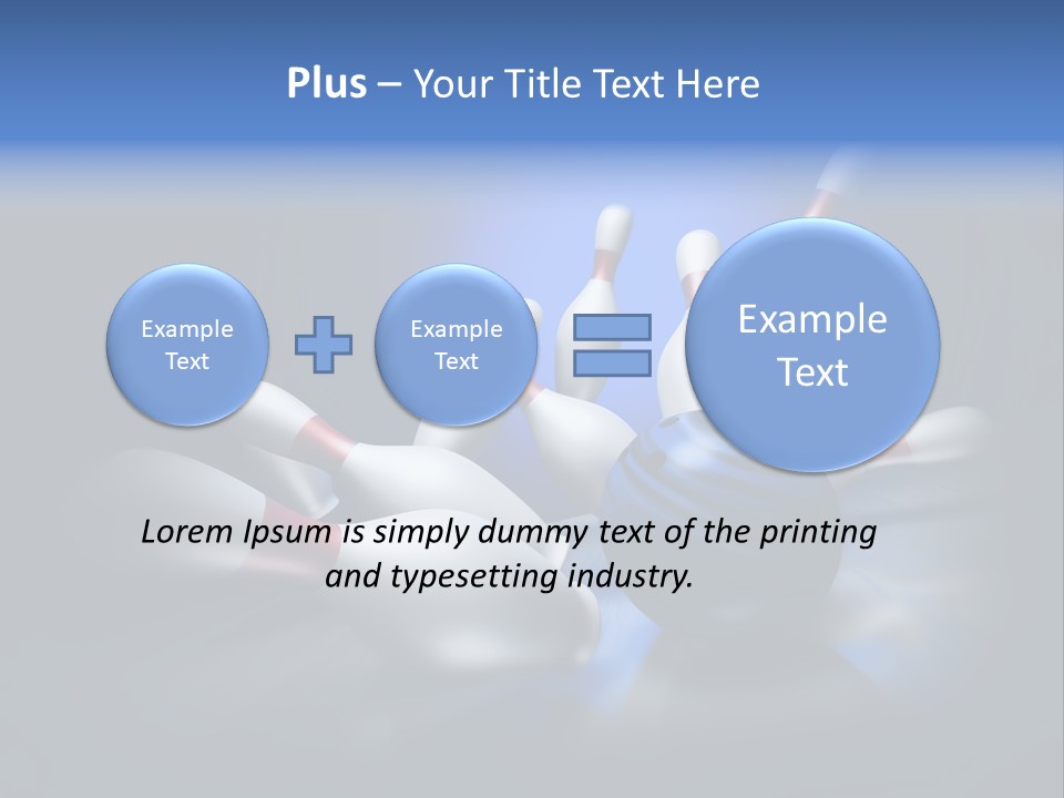 Competition Recreational Ten PowerPoint Template