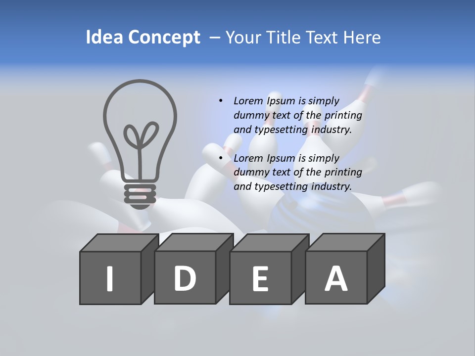 Competition Recreational Ten PowerPoint Template