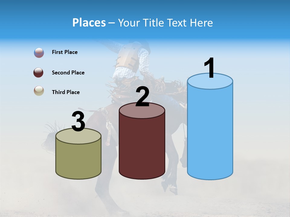 Horse Male Action PowerPoint Template