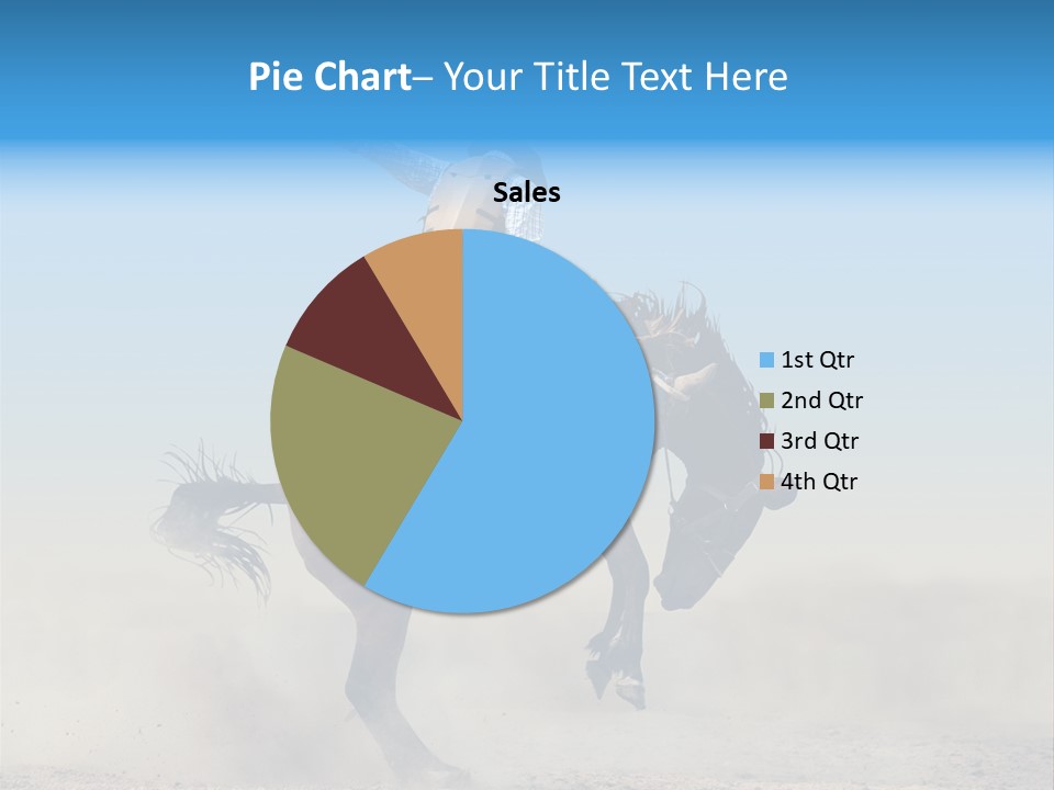 Horse Male Action PowerPoint Template