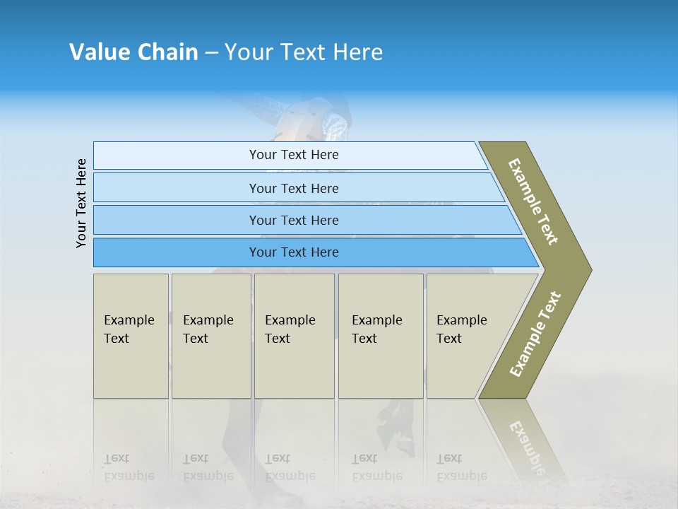 Horse Male Action PowerPoint Template