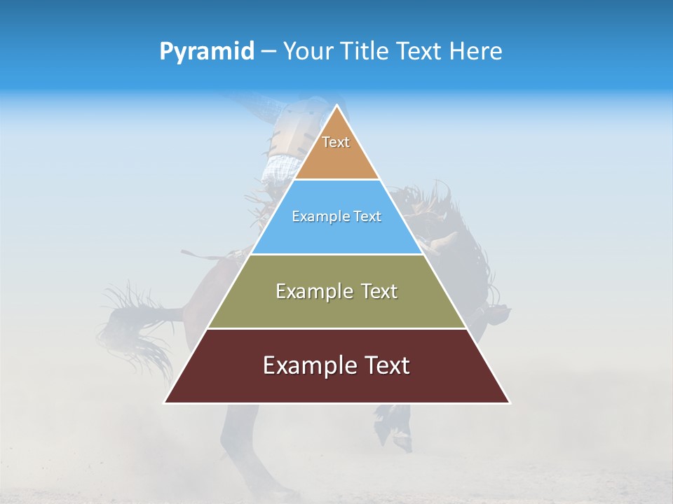 Horse Male Action PowerPoint Template