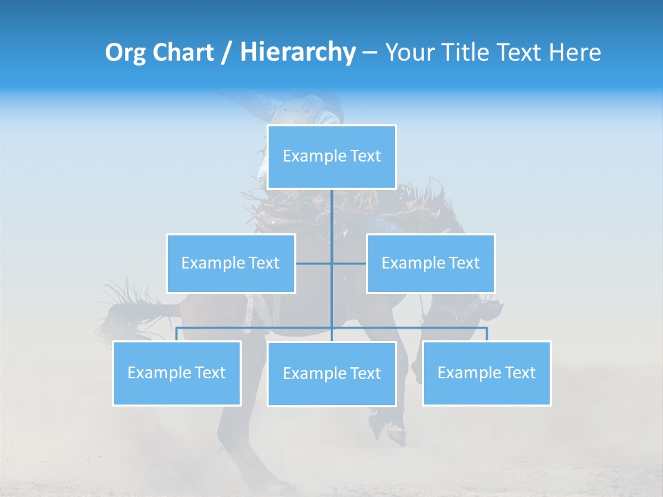 Horse Male Action PowerPoint Template
