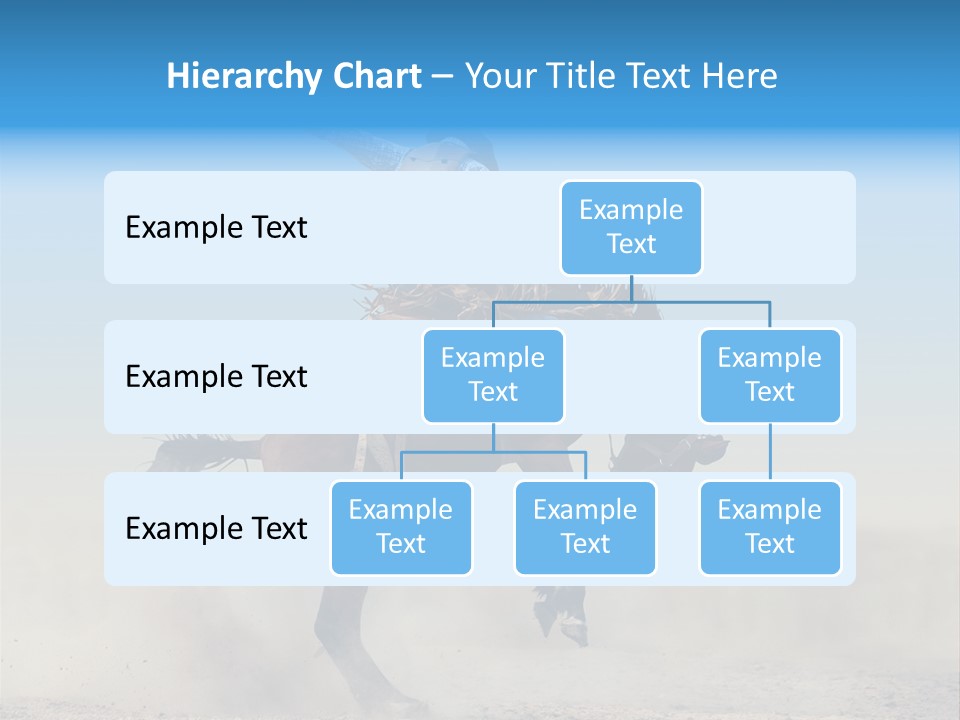 Horse Male Action PowerPoint Template
