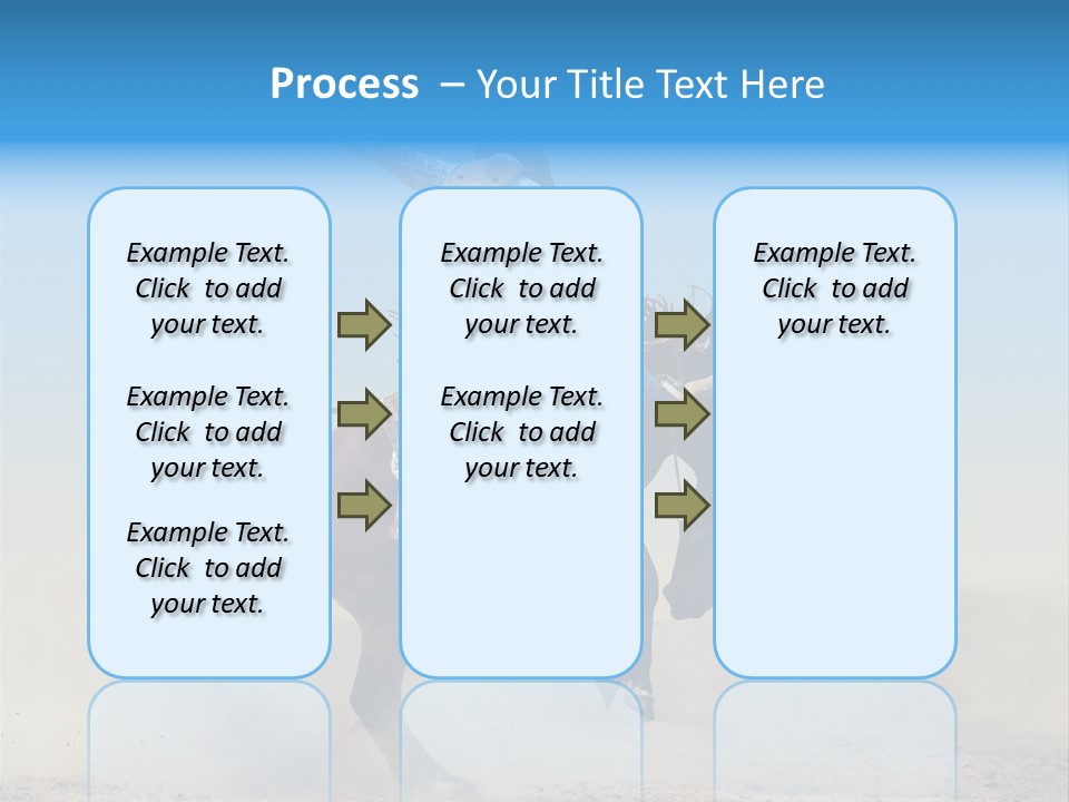 Horse Male Action PowerPoint Template
