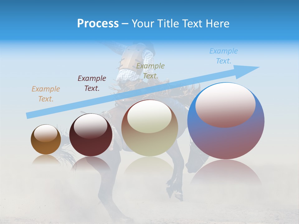 Horse Male Action PowerPoint Template