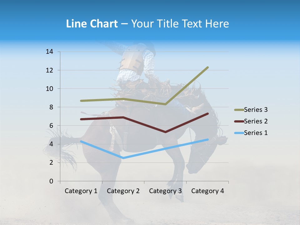 Horse Male Action PowerPoint Template