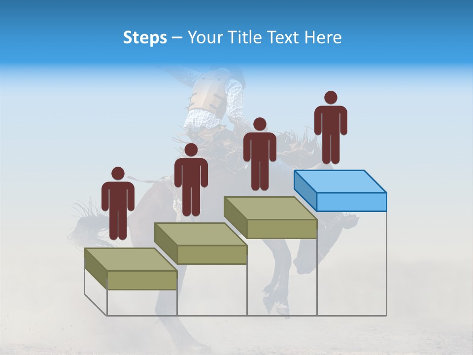 Horse Male Action PowerPoint Template