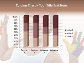 Isolated Hands Colorful PowerPoint Template