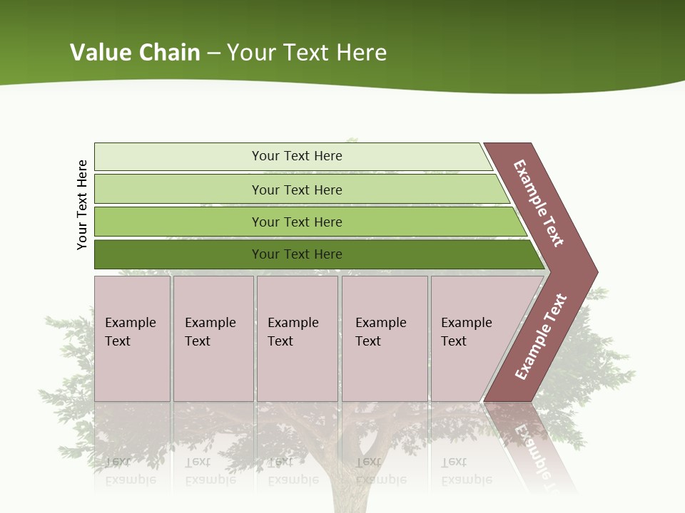 Eco Background Isolated PowerPoint Template
