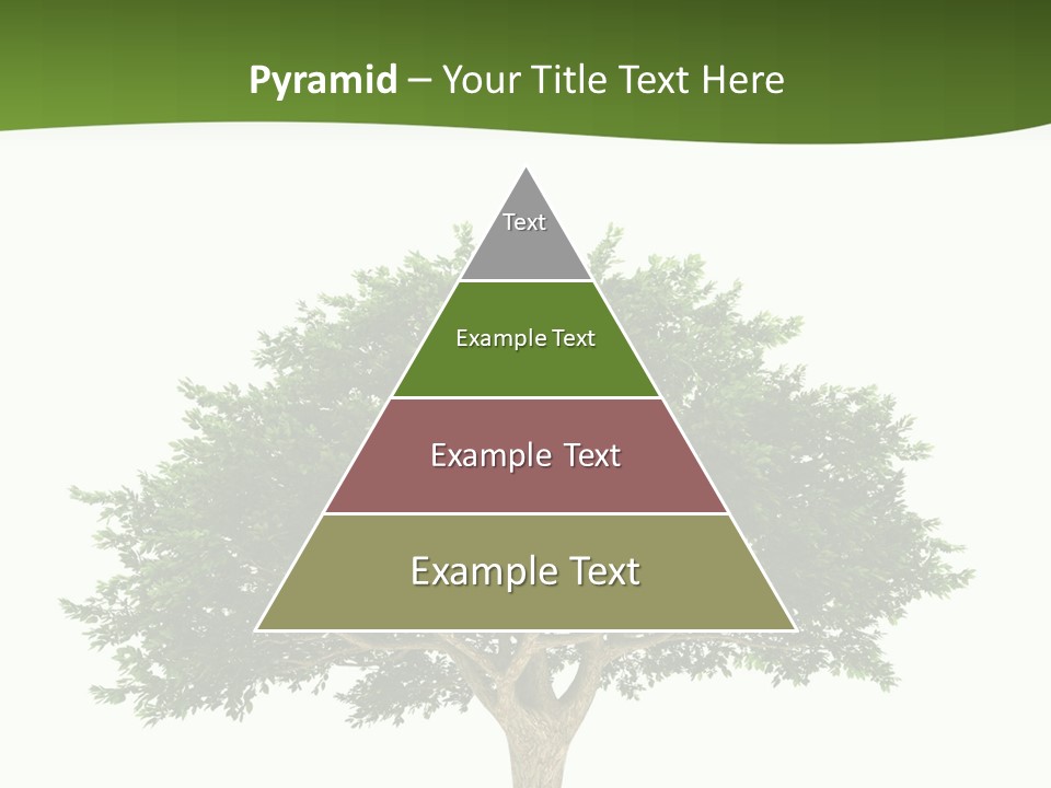 Eco Background Isolated PowerPoint Template