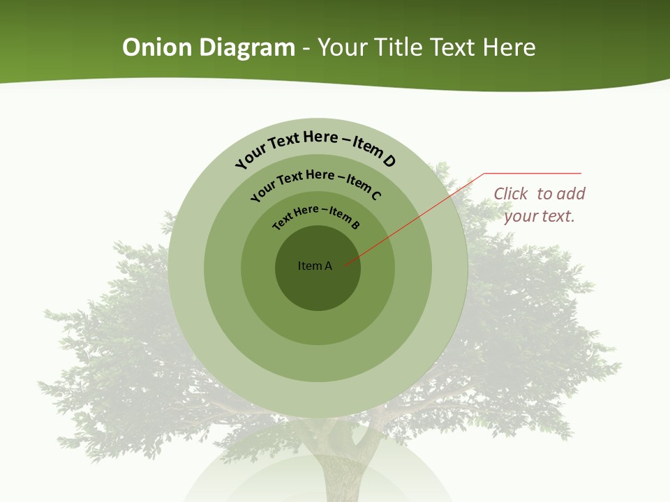 Eco Background Isolated PowerPoint Template