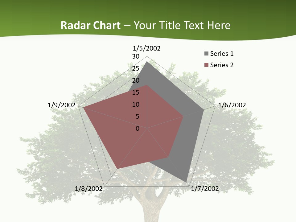 Eco Background Isolated PowerPoint Template