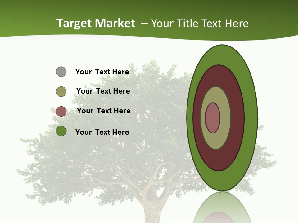 Eco Background Isolated PowerPoint Template