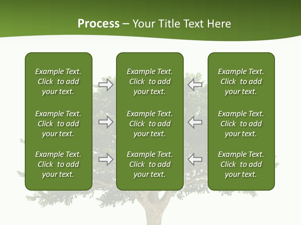 Eco Background Isolated PowerPoint Template