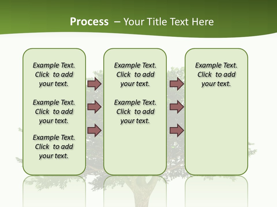 Eco Background Isolated PowerPoint Template