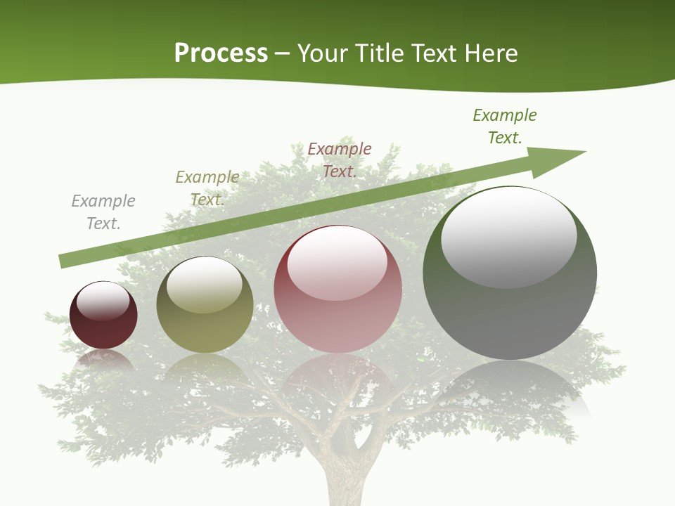 Eco Background Isolated PowerPoint Template