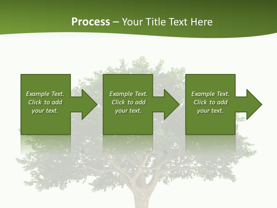 Eco Background Isolated PowerPoint Template