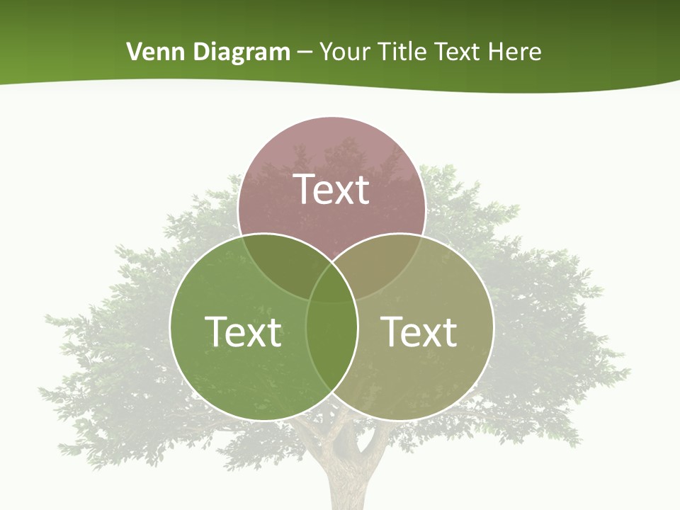 Eco Background Isolated PowerPoint Template