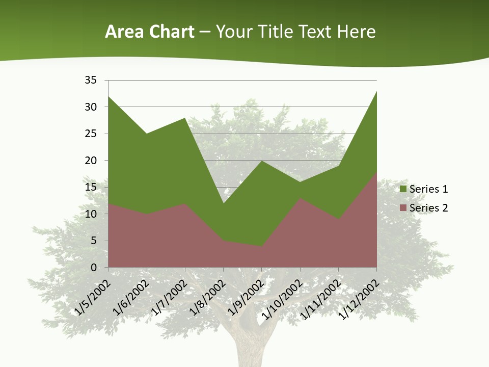 Eco Background Isolated PowerPoint Template