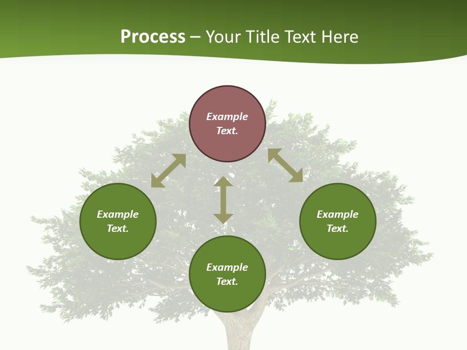 Eco Background Isolated PowerPoint Template