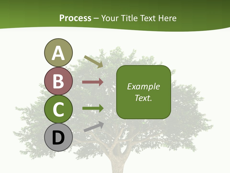 Eco Background Isolated PowerPoint Template