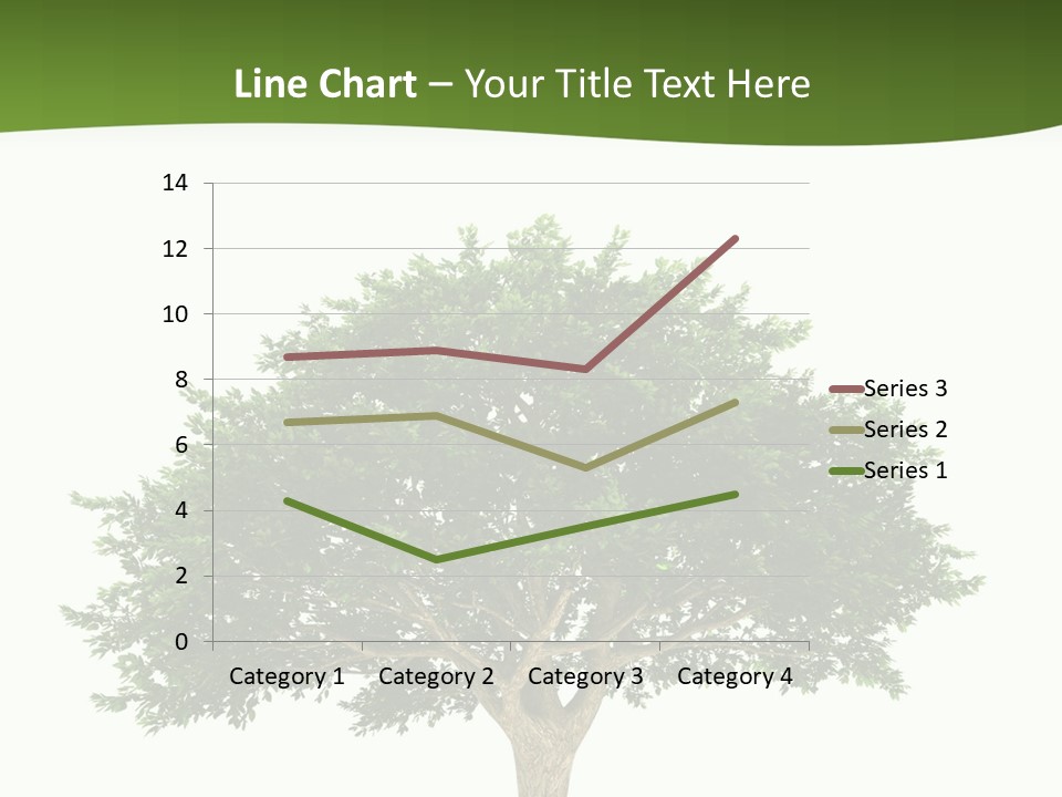 Eco Background Isolated PowerPoint Template
