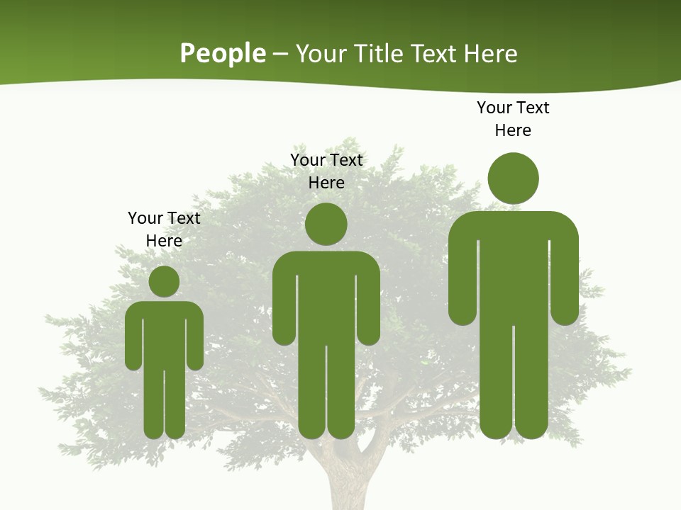 Eco Background Isolated PowerPoint Template