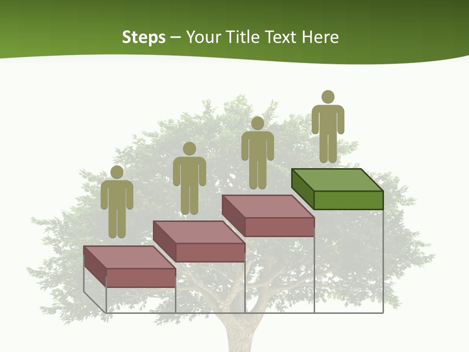 Eco Background Isolated PowerPoint Template