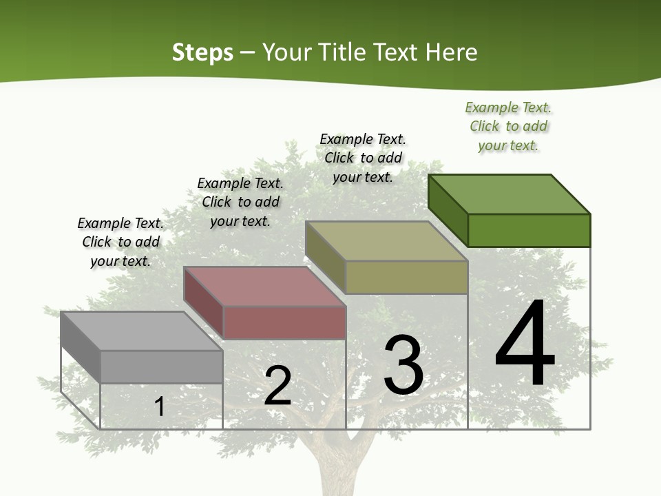Eco Background Isolated PowerPoint Template