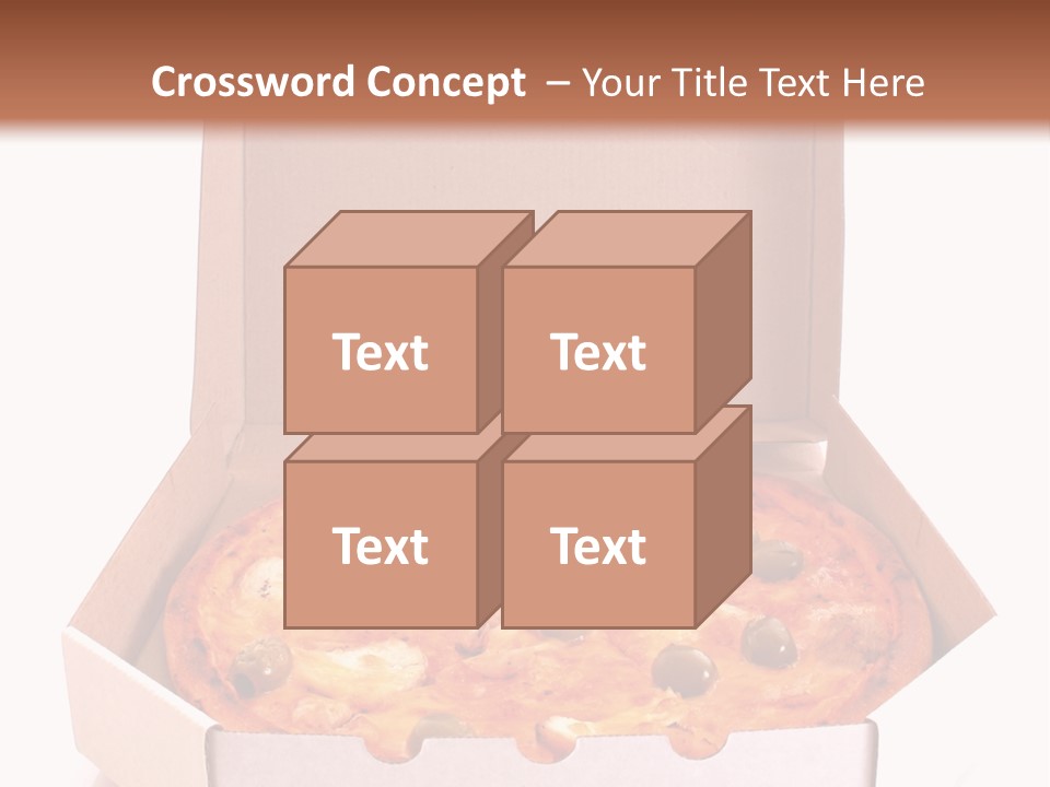 Meal Circle Cheese PowerPoint Template
