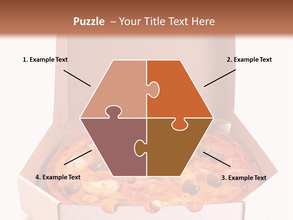 Meal Circle Cheese PowerPoint Template