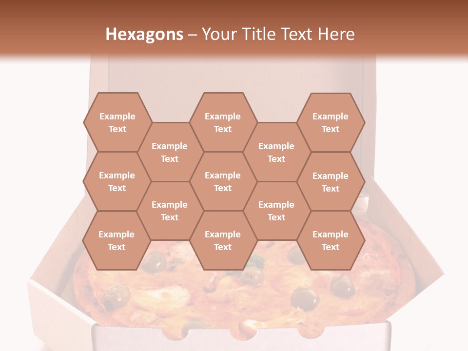 Meal Circle Cheese PowerPoint Template