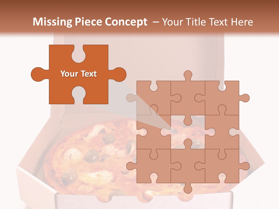 Meal Circle Cheese PowerPoint Template